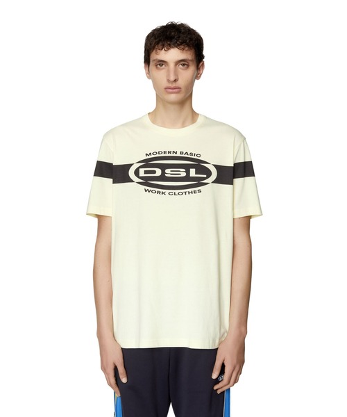メンズ Tシャツ グラフィック Tシャツ カットソー Diesel ディーゼル のファッション通販 Zozotown