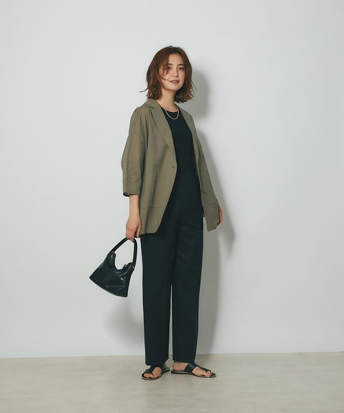 RIVE DROITE（リヴドロワ）の「メッシュ型押し2WAYミニバッグ（ハンドバッグ・レディース・ブラック/アイボリー・FREE）」の20枚目の写真