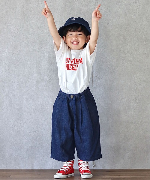 CIAOPANIC TYPY(チャオパニックティピー)の「▽【KIDS】ライトオンスデニムバルーンパンツ(デニムパンツ・キッズ・ネイビー/ブルー・MEDIUM/LARGE/X-LARGE/XX-LARGE/SMALL)」の10枚目の写真