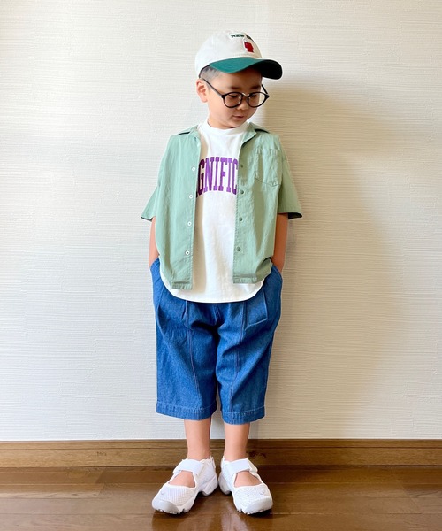 CIAOPANIC TYPY(チャオパニックティピー)の「▽【KIDS】ライトオンスデニムバルーンパンツ(デニムパンツ・キッズ・ネイビー/ブルー・MEDIUM/LARGE/X-LARGE/XX-LARGE/SMALL)」の3枚目の写真