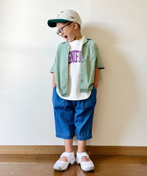 CIAOPANIC TYPY(チャオパニックティピー)の「▽【KIDS】ライトオンスデニムバルーンパンツ(デニムパンツ・キッズ・ネイビー/ブルー・MEDIUM/LARGE/X-LARGE/XX-LARGE/SMALL)」の4枚目の写真