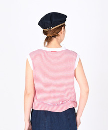 【お値下】新品 45R 45rimpic 超ガーゼのノースリーブトップ お値下】新品 45R 45rimpic 超ガーゼのノースリーブトップ 45R