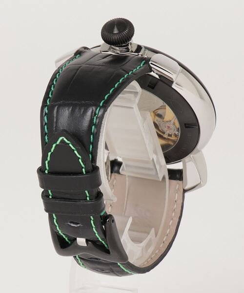 GaGa MILANO（ガガミラノ）の「GaGa MILANO/ガガミラノ MANUALE48MM 腕時計 501302S-BLK メンズ（アナログ腕時計・メンズ・ブラック・FREE）」の2枚目の写真