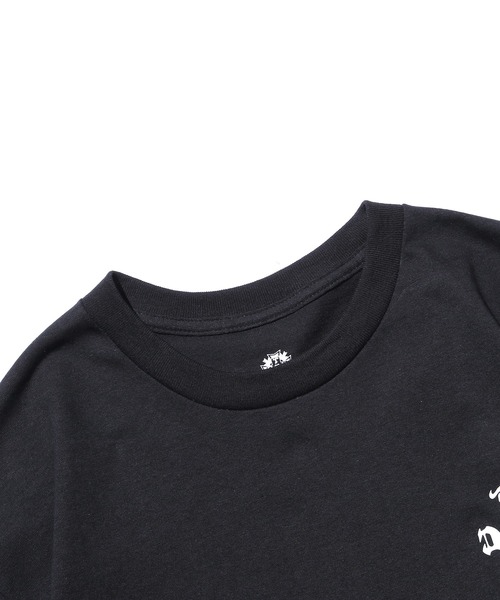 DOGTOWN(ドッグタウン)の「DOGTOWN/ドッグタウン Closs Logo S/S TEE 半袖ロゴTシャツ(Tシャツ/カットソー・メンズ・ブラック×レッド/ブラック×グリーン/ホワイト×ブラック/ブラック×ホワイト・M/L/XL)」の7枚目の写真