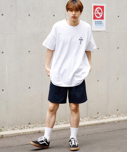 DOGTOWN(ドッグタウン)の「DOGTOWN/ドッグタウン Closs Logo S/S TEE 半袖ロゴTシャツ(Tシャツ/カットソー・メンズ・ブラック×レッド/ブラック×グリーン/ホワイト×ブラック/ブラック×ホワイト・M/L/XL)」の22枚目の写真