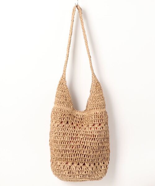 TINA：JOJUN（ティーナジョジュン）の「ペーパー トートバッグ TINA：JOJUN（かごバッグ・レディース・ベージュ・F）」の10枚目の写真