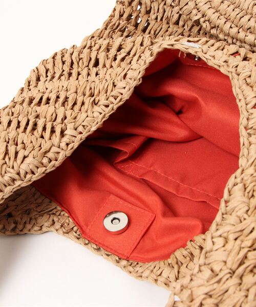 TINA：JOJUN（ティーナジョジュン）の「ペーパー トートバッグ TINA：JOJUN（かごバッグ・レディース・ベージュ・F）」の13枚目の写真