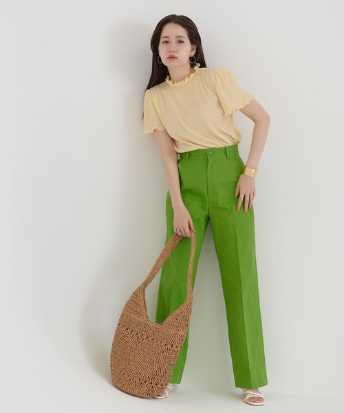 TINA：JOJUN（ティーナジョジュン）の「ペーパー トートバッグ TINA：JOJUN（かごバッグ・レディース・ベージュ・F）」の12枚目の写真