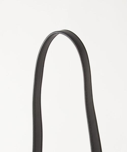 green label relaxing（グリーンレーベルリラクシング）の「ソフト ボックス ２WAY バッグ（かごバッグ・レディース・シルバー/ベージュ/ブラック・FREE）」の14枚目の写真