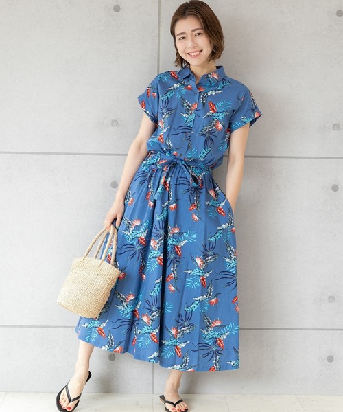 PREFERIR（プレフェリール）の「エスニック プリント アロハシャツ