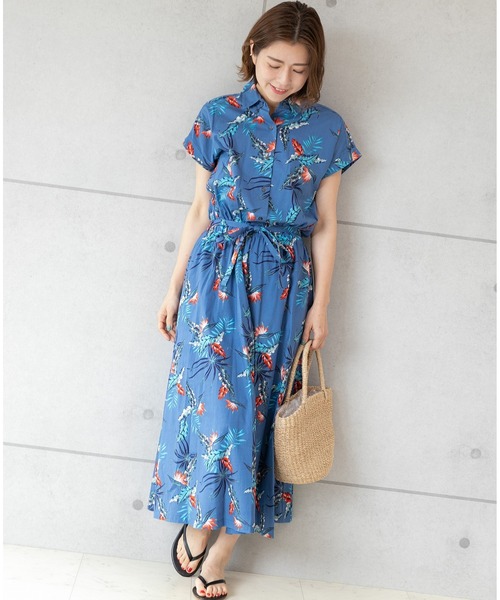 PREFERIR（プレフェリール）の「エスニック プリント アロハシャツ