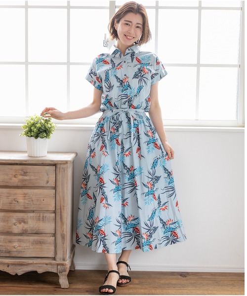 PREFERIR（プレフェリール）の「エスニック プリント アロハシャツ