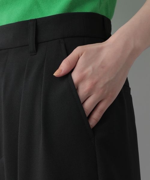 LOWRYS FARM（ローリーズファーム）の「アムンゼンスラックスパンツ２　278687（スラックス・レディース・ブラック/ブルー/アイボリー・MEDIUM/LARGE）」の11枚目の写真