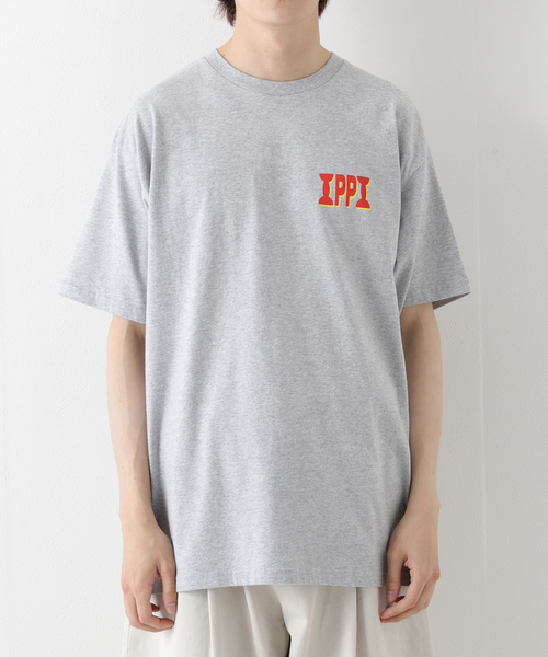 WISM(ウィズム)の「【PUBLIC POSSESSION / パブリックポゼッション】I LOVE PP T-SHIR(Tシャツ/カットソー・メンズ・チャコールグレー・LARGE/MEDIUM/X-LARGE)」の3枚目の写真