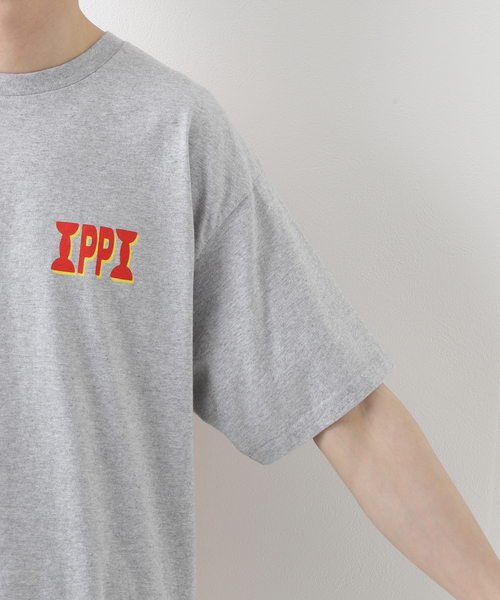 WISM(ウィズム)の「【PUBLIC POSSESSION / パブリックポゼッション】I LOVE PP T-SHIR(Tシャツ/カットソー・メンズ・チャコールグレー・LARGE/MEDIUM/X-LARGE)」の8枚目の写真