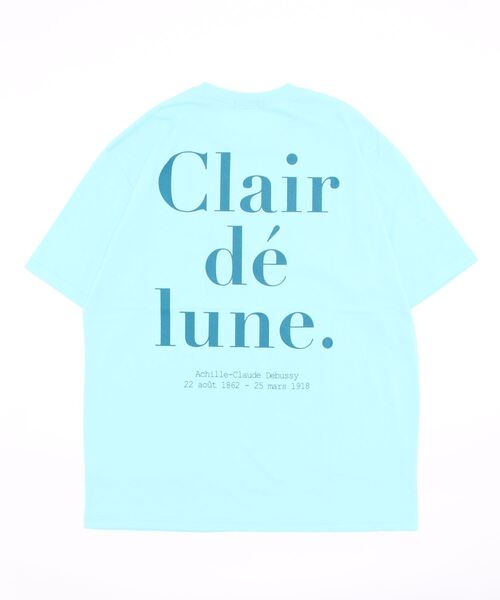 NO NEED(ノーニード)の「カラーロゴバックプリント ビッグシルエット Tシャツ(Tシャツ/カットソー・メンズ・ブルー/ブラック/ホワイト/オレンジ・フリ-)」の5枚目の写真