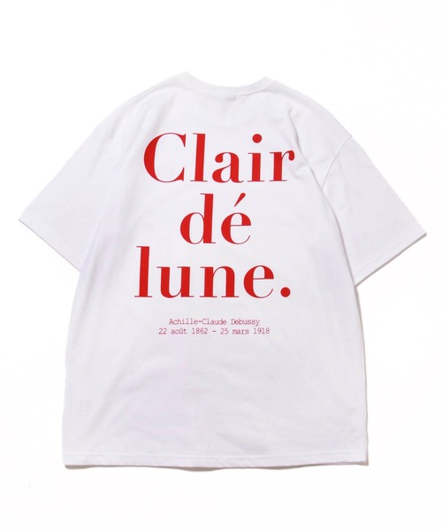 NO NEED(ノーニード)の「カラーロゴバックプリント ビッグシルエット Tシャツ(Tシャツ/カットソー・メンズ・ブルー/ブラック/ホワイト/オレンジ・フリ-)」の2枚目の写真