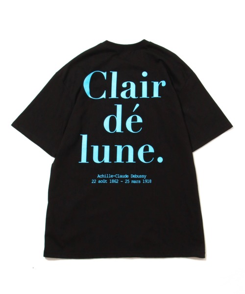 NO NEED(ノーニード)の「カラーロゴバックプリント ビッグシルエット Tシャツ(Tシャツ/カットソー・メンズ・ブルー/ブラック/ホワイト/オレンジ・フリ-)」の3枚目の写真