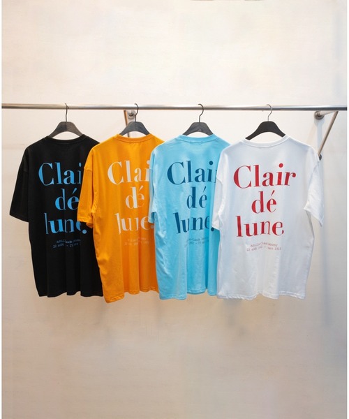 NO NEED(ノーニード)の「カラーロゴバックプリント ビッグシルエット Tシャツ(Tシャツ/カットソー・メンズ・ブルー/ブラック/ホワイト/オレンジ・フリ-)」の10枚目の写真