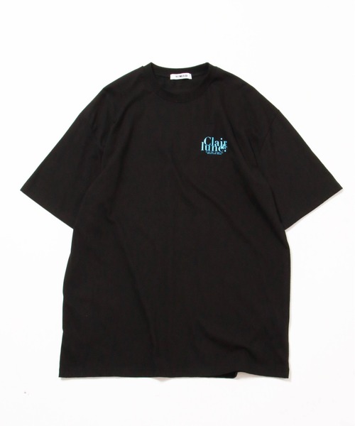 NO NEED(ノーニード)の「カラーロゴバックプリント ビッグシルエット Tシャツ(Tシャツ/カットソー・メンズ・ブルー/ブラック/ホワイト/オレンジ・フリ-)」の14枚目の写真