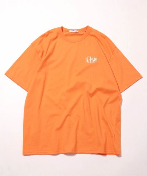NO NEED(ノーニード)の「カラーロゴバックプリント ビッグシルエット Tシャツ(Tシャツ/カットソー・メンズ・ブルー/ブラック/ホワイト/オレンジ・フリ-)」の17枚目の写真