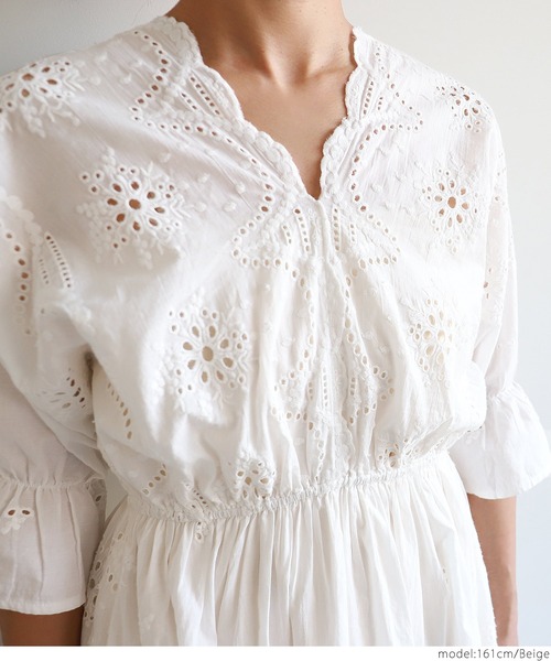 coca（coca）（コカ）の「スカートとワンピースの2WAYぺチコート（インナーウェア/肌着・レディース・ベージュ・SHORT/LONG）」の3枚目の写真