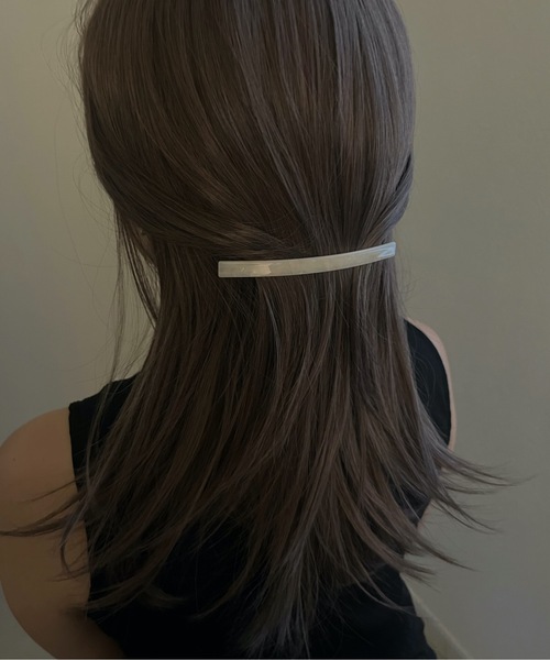 秋のバレッタ ヘアクリップ セール】メタリックポニーテールクリップ（バレッタ/ヘアクリップ