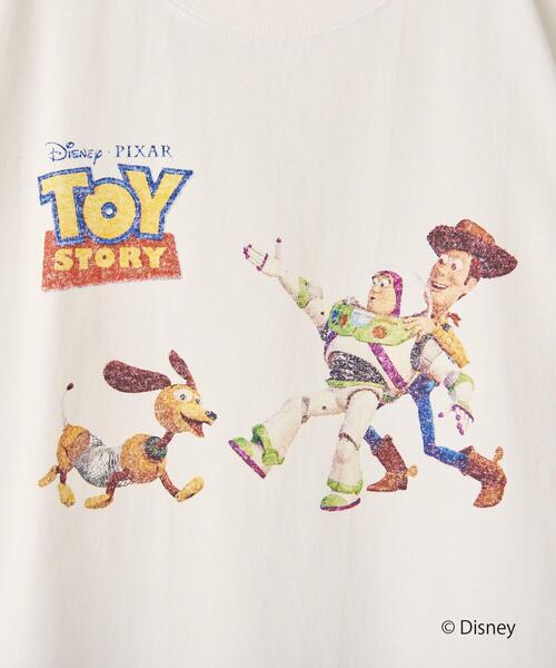 info. BEAUTY&YOUTH（インフォビューティアンドユース）の「【WEB限定】 ＜info. BEAUTY&YOUTH 限定 TOY STORY COLLECTION＞   THREE Tシャツ（Tシャツ/カットソー・メンズ・ホワイト/ネイビー・M/L/XL）」の13枚目の写真