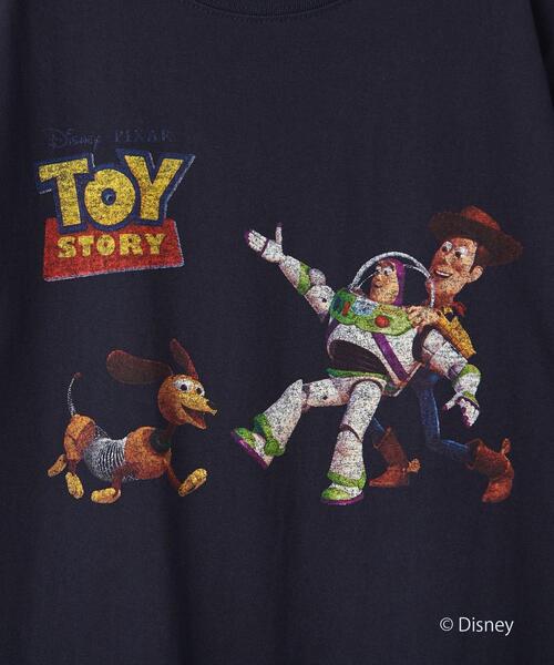 info. BEAUTY&YOUTH（インフォビューティアンドユース）の「【WEB限定】 ＜info. BEAUTY&YOUTH 限定 TOY STORY COLLECTION＞   THREE Tシャツ（Tシャツ/カットソー・メンズ・ホワイト/ネイビー・M/L/XL）」の14枚目の写真