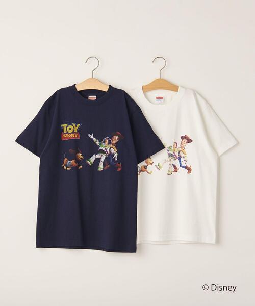 info. BEAUTY&YOUTH（インフォビューティアンドユース）の「【WEB限定】 ＜info. BEAUTY&YOUTH 限定 TOY STORY COLLECTION＞   THREE Tシャツ（Tシャツ/カットソー・メンズ・ホワイト/ネイビー・M/L/XL）」の18枚目の写真