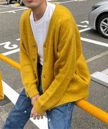 シャギーニットカーディガン