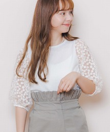 flower | ビューティフルブルームトップ(Tシャツ/カットソー)