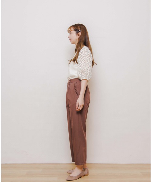 flower（フラワー）の「ビューティフルブルームトップ（Tシャツ/カットソー・レディース・ホワイト/アイボリー・FREE）」の21枚目の写真