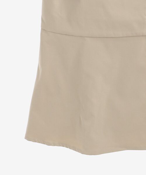 MAJESTIC LEGON(マジェスティックレゴン)の「クラシックトレンチワンピース(ワンピース・レディース・ブラック/ベージュ/ブラウン・SMALL/MEDIUM)」の12枚目の写真