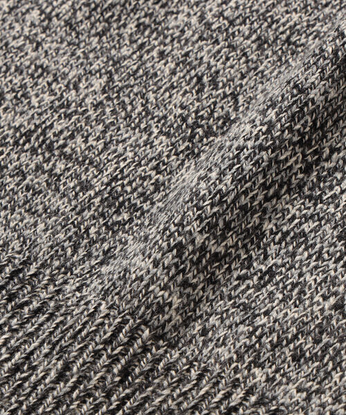 BEAMS LIGHTS（ビームスライツ）の「BEAMS LIGHTS / MIX カラー クルーネック ニット22（ニット/セーター・メンズ・ライトグレー/ブラック/パープル/ブルー・SMALL/MEDIUM/LARGE）」の10枚目の写真