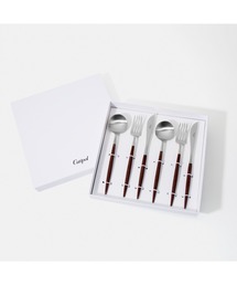 Cutipol（クチポール）の「Cutipol GOA dinner set クチポール ゴア ディナー 6点セット シルバー カトラリー（カトラリー）」