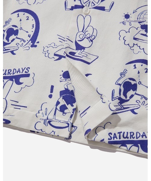 Saturdays NYC（サタデーズ ニューヨークシティ ）の「Elijah Anderson x Saturdays NYC Canty SS（シャツ/ブラウス・メンズ・キナリ・X-SMALL/XL/L/M/S）」の5枚目の写真