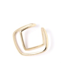 LAKOLE | ダブルラインスクエアイヤーカフ / 150852(イヤーカフ)