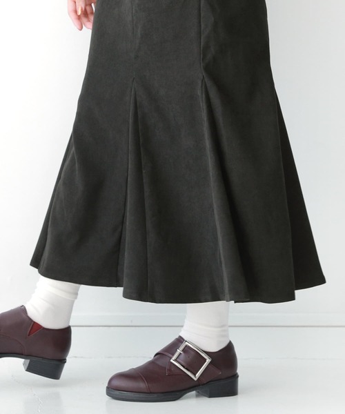 osharewalker（オシャレウォーカー）の「【廃盤】『微起毛ツイルマーメイドスカート』（スカート・レディース・ブラック/ネイビー/テラコッタ・2/1）」の13枚目の写真