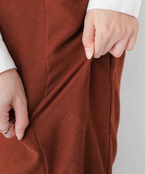 osharewalker（オシャレウォーカー）の「【廃盤】『微起毛ツイルマーメイドスカート』（スカート・レディース・ブラック/ネイビー/テラコッタ・2/1）」の21枚目の写真