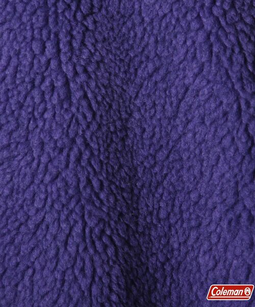 COLEMAN(コールマン)の「◆【Coleman/コールマン別注】ボアフリースベスト(ベスト・メンズ・アイボリー/ネイビー系5/パープル系・02/03)」の19枚目の写真