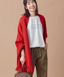 ◆体系カバーが叶う!フリンジ ポンチョ カーディガン