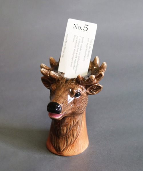 BIRTHDAY BAR（バースデイバー）の「Animal Vase アニマルベース 花瓶（フラワーベース・レディース・その他5/その他3/その他2/その他4/その他1/その他7/その他6/その他8/その他9/その他10/その他11/その他13/その他14/その他12/その他19/その他18/その他15/その他16/その他17・フリー）」の6枚目の写真