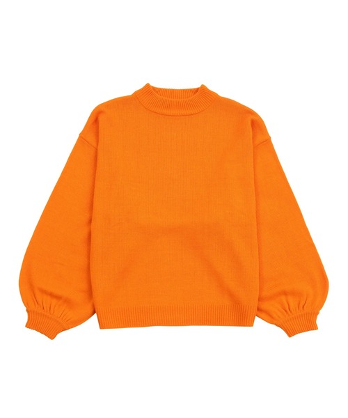 PUNYUS（プニュズ）の「バルーンスリーブニット（ニット/セーター・レディース・ブラック/パープル/ピンク/オレンジ/グリーン・1/2/4/3）」の11枚目の写真