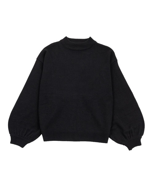 PUNYUS（プニュズ）の「バルーンスリーブニット（ニット/セーター・レディース・ブラック/パープル/ピンク/オレンジ/グリーン・1/2/4/3）」の13枚目の写真