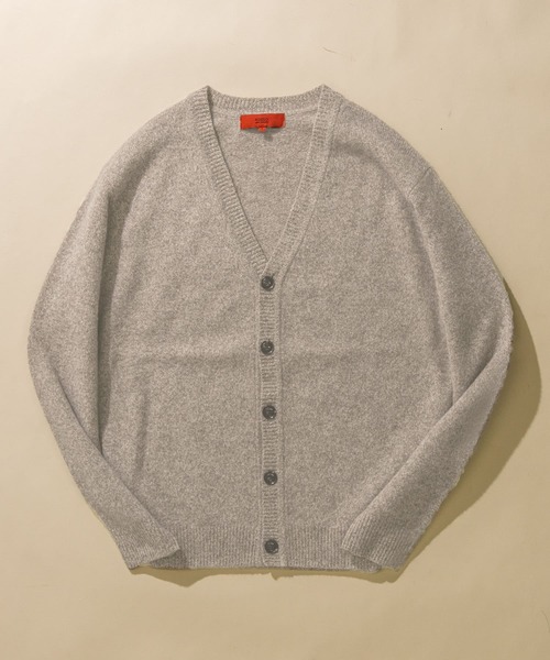 URBAN RESEARCH ROSSO MEN(アーバンリサーチロッソメン)の「メランジソフトウールニットカーディガン(カーディガン/ボレロ・メンズ・ネイビー/ブラック/ベージュ・MEDIUM/LARGE)」の1枚目の写真