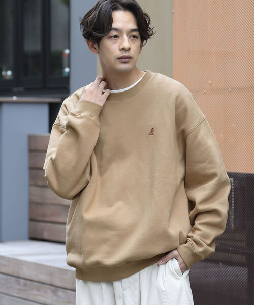 KANGOL（カンゴール）の「KANGOL × BEAMS HEART / 裏起毛 クルーネック