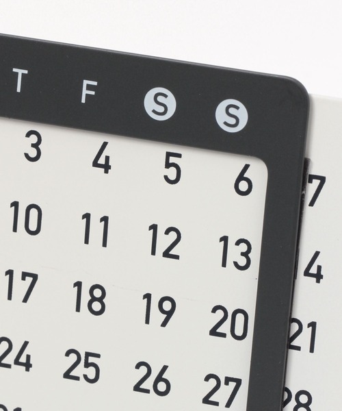 LAKOLE（ラコレ）の「モノトーン万年カレンダー / 157123（インテリア雑貨・レディース・ブラック/ホワイト・FREE）」の13枚目の写真