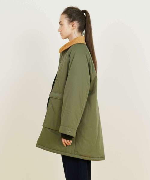 FRAPBOIS（フラボア）の「ハンティングコート（その他アウター・レディース・カーキ/ネイビー・1/2）」の3枚目の写真