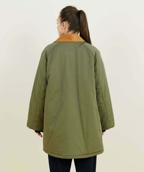 FRAPBOIS（フラボア）の「ハンティングコート（その他アウター・レディース・カーキ/ネイビー・1/2）」の4枚目の写真